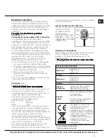 Предварительный просмотр 3 страницы Hotpoint OSX 1036N D CX S Operating Instructions Manual