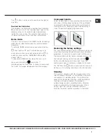 Предварительный просмотр 7 страницы Hotpoint OSX 1036N D CX S Operating Instructions Manual