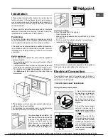 Предварительный просмотр 5 страницы Hotpoint OSX 896D PX S Operating Instructions Manual