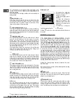 Предварительный просмотр 10 страницы Hotpoint OSX 896D PX S Operating Instructions Manual