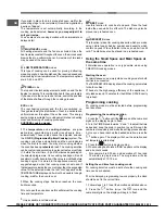 Предварительный просмотр 12 страницы Hotpoint OSX 896D PX S Operating Instructions Manual