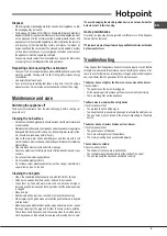 Предварительный просмотр 9 страницы Hotpoint PCN 641 IX/H Operating Instructions Manual