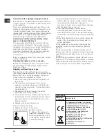 Preview for 16 page of Hotpoint PH 640 M/HA Instructions For Use Manual