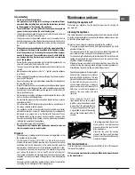 Предварительный просмотр 27 страницы Hotpoint PH 941MSTB (IX)/HA Operating Instructions Manual