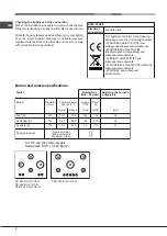 Предварительный просмотр 8 страницы Hotpoint PK 644 D GH X /HA G Operating Instructions Manual