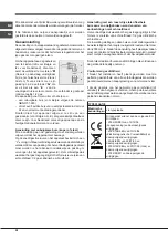 Предварительный просмотр 28 страницы Hotpoint PK 644 D GH X /HA G Operating Instructions Manual