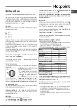 Предварительный просмотр 9 страницы Hotpoint PKL 641 EX Operating Instructions Manual