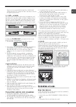 Предварительный просмотр 31 страницы Hotpoint Quadrio 4D AA X/HA Operating Instructions Manual