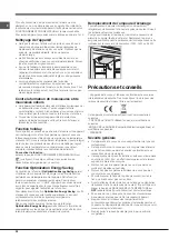 Предварительный просмотр 32 страницы Hotpoint Quadrio 4D AA X/HA Operating Instructions Manual