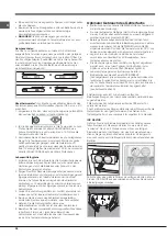 Предварительный просмотр 36 страницы Hotpoint Quadrio 4D AA X/HA Operating Instructions Manual