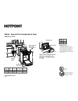 Hotpoint RA724K Dimension Manual preview