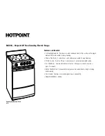 Preview for 2 page of Hotpoint RA724K Dimension Manual