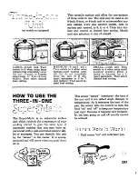 Preview for 9 page of Hotpoint RB 735 Use And Care Manual