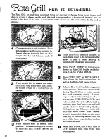 Preview for 20 page of Hotpoint RB 735 Use And Care Manual