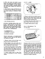 Preview for 25 page of Hotpoint RB 735 Use And Care Manual