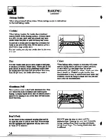 Предварительный просмотр 14 страницы Hotpoint RB524 Use And Care & Installation Instructions Manual