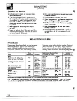 Предварительный просмотр 18 страницы Hotpoint RB524 Use And Care & Installation Instructions Manual