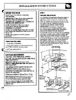 Предварительный просмотр 27 страницы Hotpoint RB524 Use And Care & Installation Instructions Manual