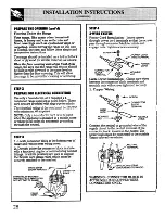 Предварительный просмотр 28 страницы Hotpoint RB524 Use And Care & Installation Instructions Manual