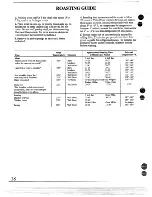 Предварительный просмотр 18 страницы Hotpoint RB524R Use And Care & Installation Instructions Manual