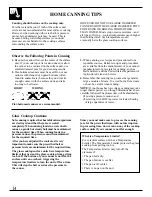 Preview for 14 page of Hotpoint RB557 Use And Care Manual