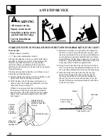 Preview for 28 page of Hotpoint RB557 Use And Care Manual