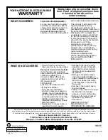 Preview for 32 page of Hotpoint RB557 Use And Care Manual