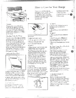 Preview for 20 page of Hotpoint RB731 Use And Care Manual