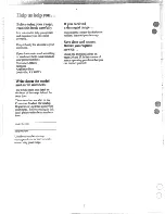 Preview for 2 page of Hotpoint RB761G Use And Care Manual