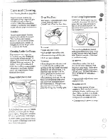 Preview for 22 page of Hotpoint RB761G Use And Care Manual