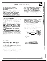 Предварительный просмотр 27 страницы Hotpoint RB787 Use And Care Manual