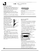 Предварительный просмотр 28 страницы Hotpoint RB787 Use And Care Manual