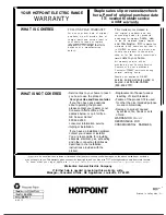 Предварительный просмотр 36 страницы Hotpoint RB787 Use And Care Manual