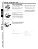 Preview for 8 page of Hotpoint RB787BC2BB and Owner'S Manual And Installation Instructions