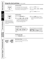 Preview for 16 page of Hotpoint RB787BC2BB and Owner'S Manual And Installation Instructions