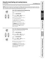 Preview for 17 page of Hotpoint RB787BC2BB and Owner'S Manual And Installation Instructions