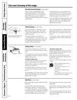 Preview for 24 page of Hotpoint RB787BC2BB and Owner'S Manual And Installation Instructions