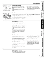 Preview for 25 page of Hotpoint RB787BC2BB and Owner'S Manual And Installation Instructions