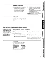 Preview for 27 page of Hotpoint RB787BC2BB and Owner'S Manual And Installation Instructions