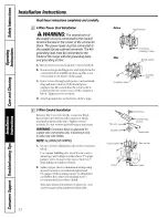 Preview for 32 page of Hotpoint RB787BC2BB and Owner'S Manual And Installation Instructions