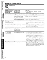 Preview for 38 page of Hotpoint RB787BC2BB and Owner'S Manual And Installation Instructions