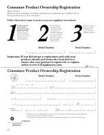 Preview for 42 page of Hotpoint RB787BC2BB and Owner'S Manual And Installation Instructions