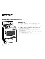 Preview for 2 page of Hotpoint RB790SRSA Dimension Manual