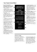 Preview for 6 page of Hotpoint RE1021H Use And Care & Cooting Manual