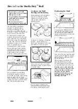 Preview for 26 page of Hotpoint RE1021H Use And Care & Cooting Manual