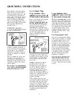 Preview for 30 page of Hotpoint RE1021H Use And Care & Cooting Manual