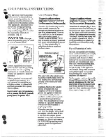 Предварительный просмотр 21 страницы Hotpoint RE44 Use And Care Manual