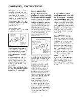 Preview for 22 page of Hotpoint RE44A Use And Care And Cooking Manual