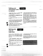 Предварительный просмотр 11 страницы Hotpoint RE942 User Manual