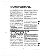 Preview for 24 page of Hotpoint RE942 User Manual